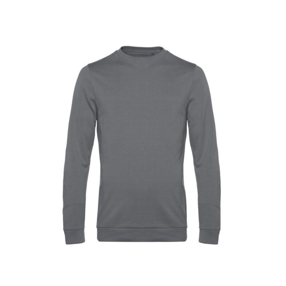 B&C Mens Set-in Sweatshirt / Elephant Gray